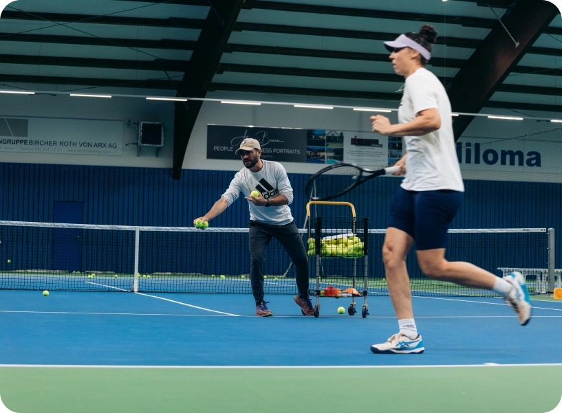 Rebound Ace® Belag Tenniscenter Reinach – ITF-zertifiziert